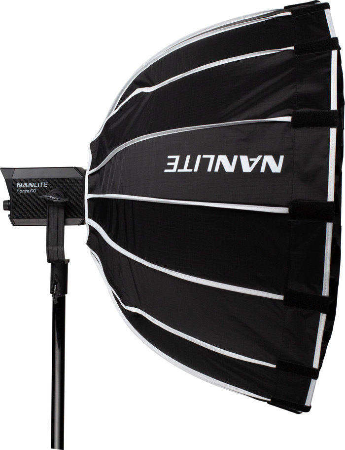 Nanlite Boîte à Lumière Parabolique pour Forza 60 côté gauche