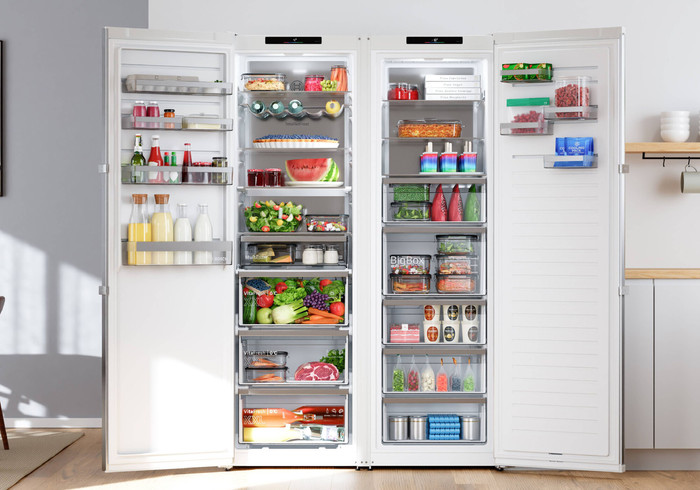 Bosch KSN36VICG + Bosch GSN36VICG product in gebruik