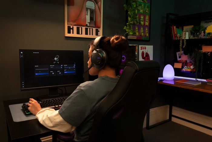 JBL Quantum 520 Zwart product in gebruik