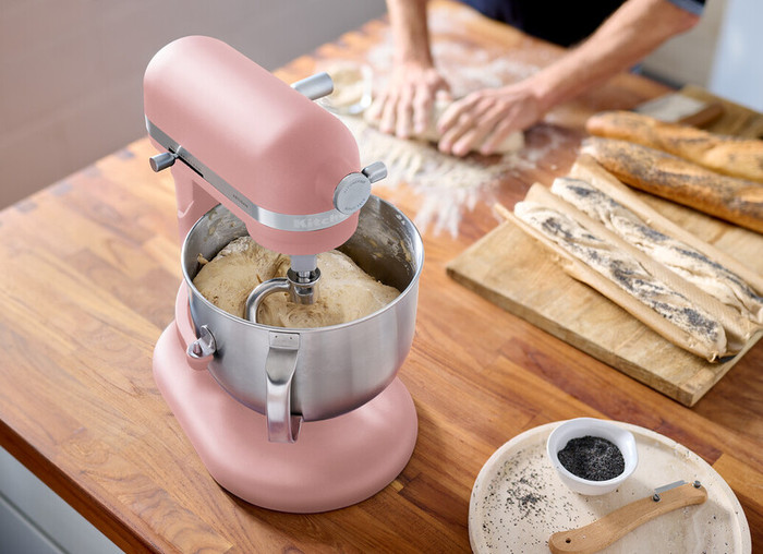Kitchenaid 5KSM70SHXEDR Dried Rose product in gebruik