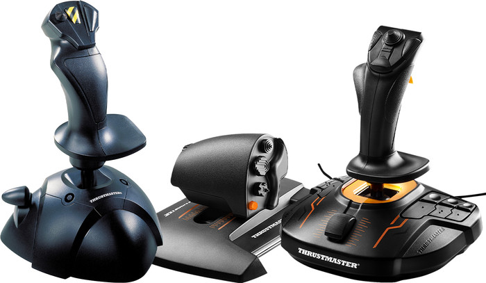 Thrustmaster T.16000M FCS Hotas + Thrustmaster USB Joystick Main Image