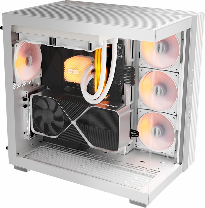 be quiet! LIGHT BASE 600 LX Wit linkerkant