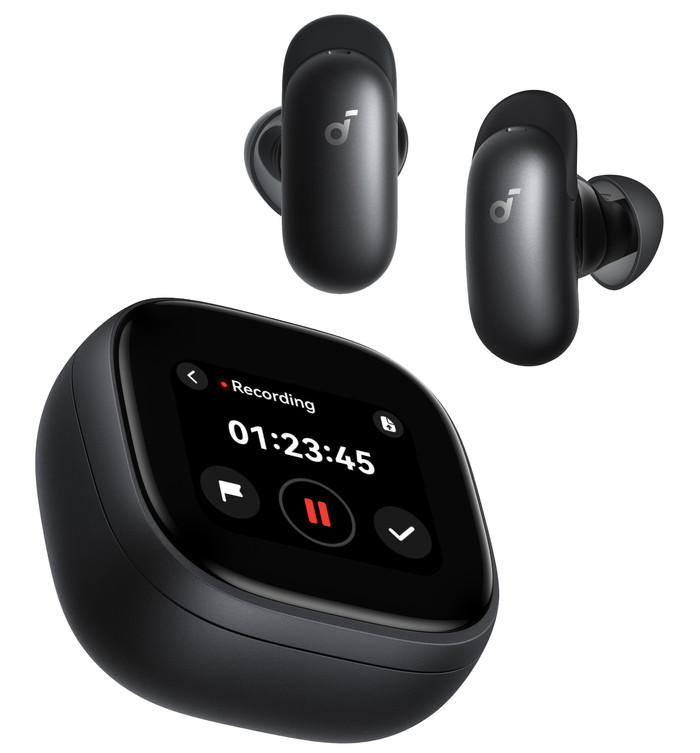 Soundcore Liberty 5 Pro Max Zwart samengesteld product