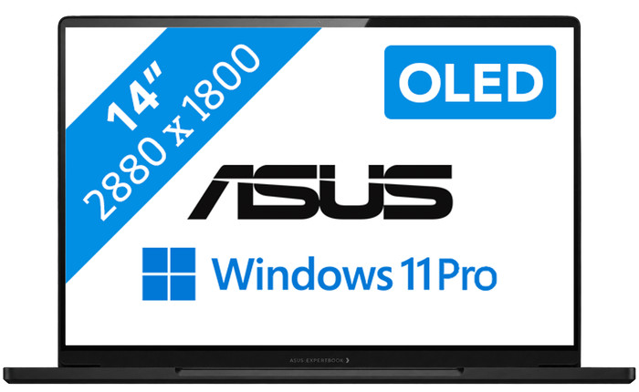 ASUS ExpertBook Air 14'' OLED A7406CMA-A3Y512-B QWERTY Main Image