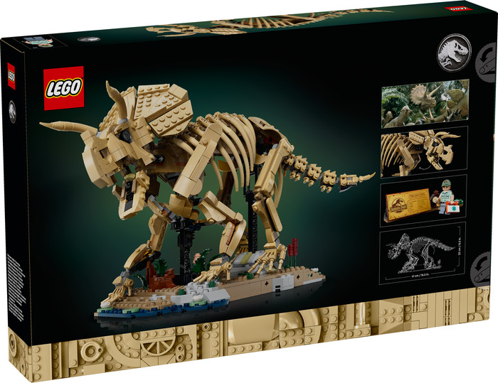 LEGO Jurassic World Dinosaurusfossielen: Triceratops 77985 verpakking