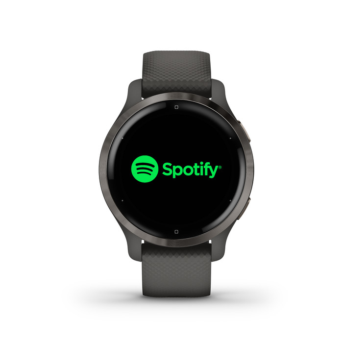 Garmin Venu 2S Grijs + Garmin Index S2 Smart - Zwart null