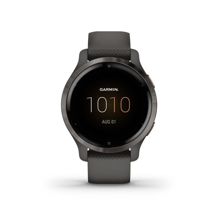 Garmin Venu 2S Grijs + Garmin Index S2 Smart - Zwart null