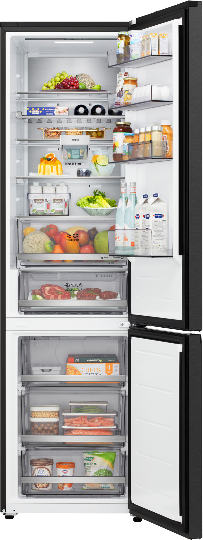 LG GBBS726CEV binnenkant