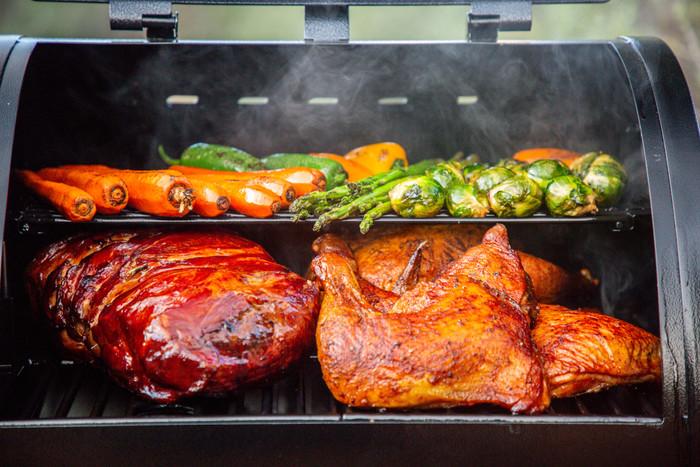 Pitboss Navigator 550 product in gebruik