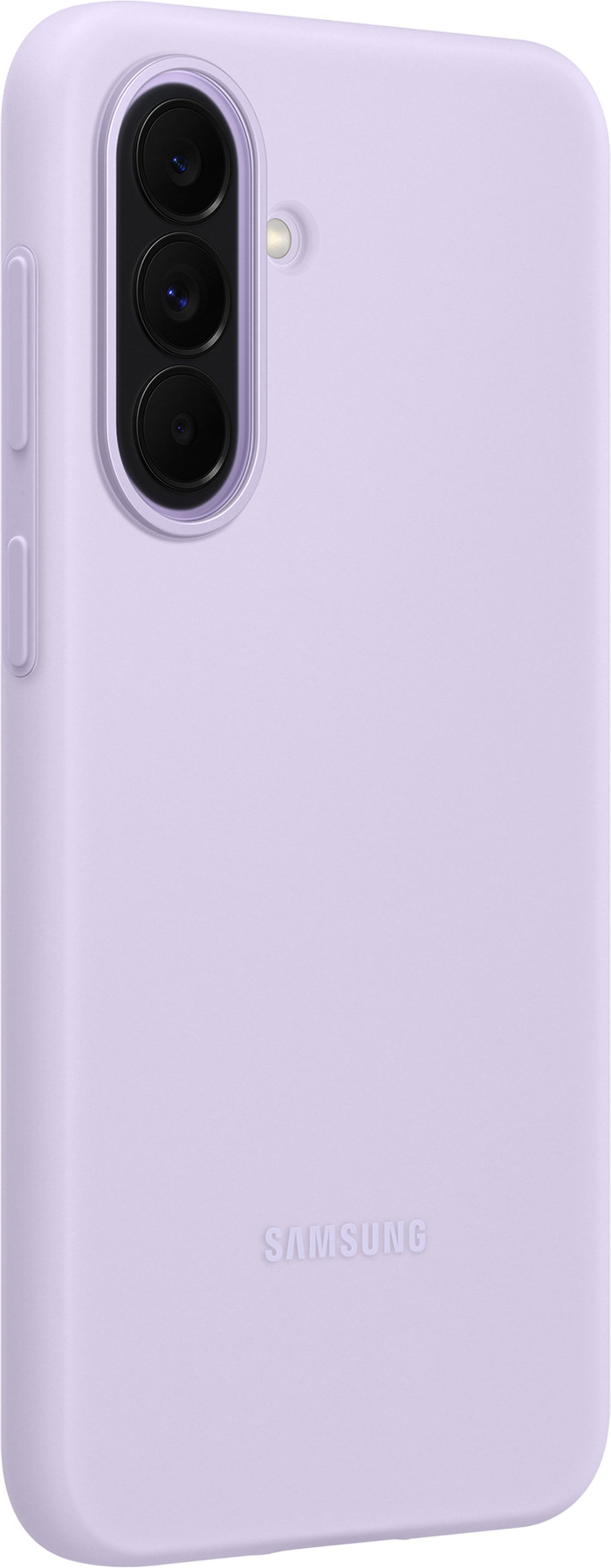 Samsung Galaxy A37 Siliconen Back Cover Lila rechterkant