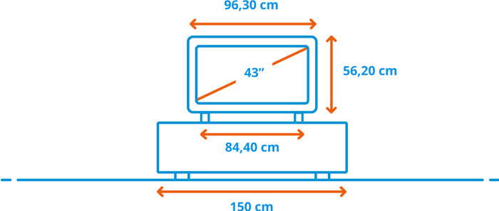 Hisense QLED 43" E79S (2026) visual Coolblue 1