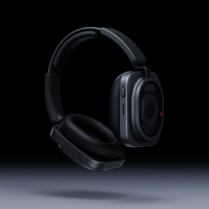 Nothing Headphone (1) Pro Zwart rechterkant