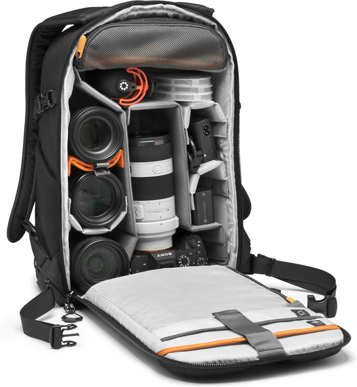 Lowepro Flipside 400 AW III Zwart binnenkant