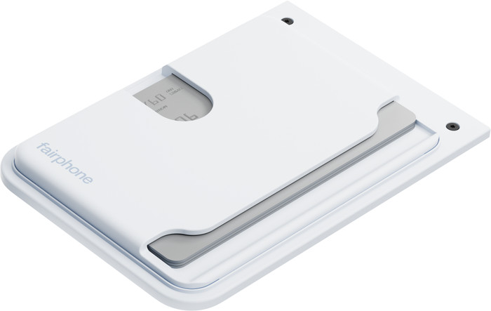 Fairphone Kaarthouder voor Fairphone 6 Wit rechterkant