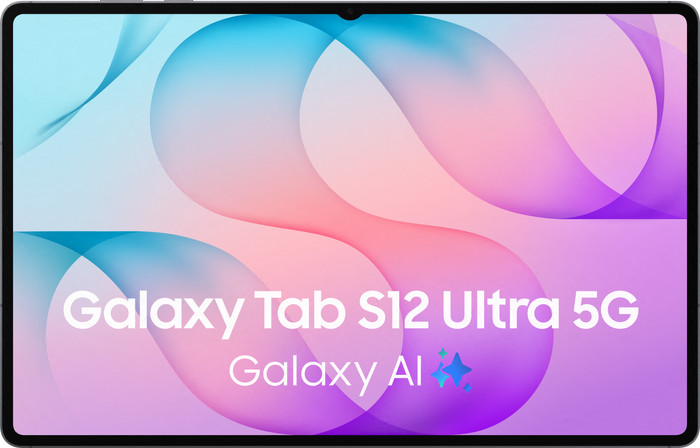 Samsung Galaxy Tab S12 Ultra 14,6 inch 1TB Wifi + 5G Grijs voorkant