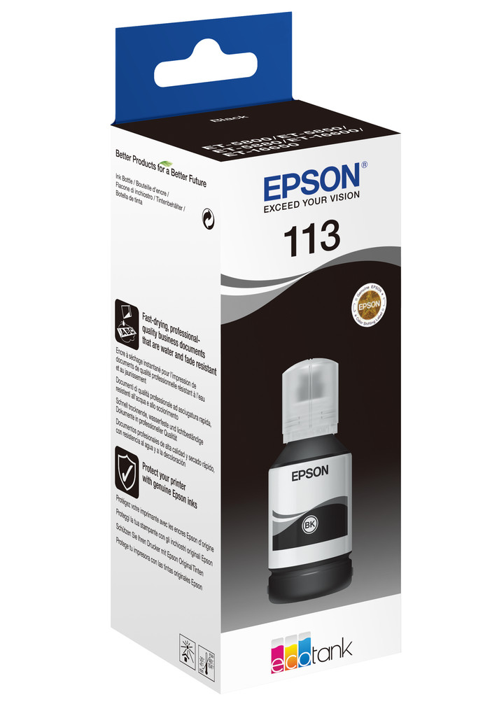 Epson EcoTank ET-5805 + 1 set extra inkt verpakking