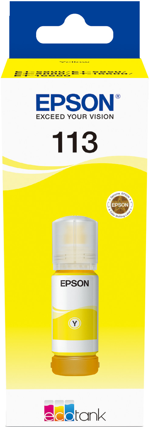 Epson 113 Ink Bottle Yellow Main Image