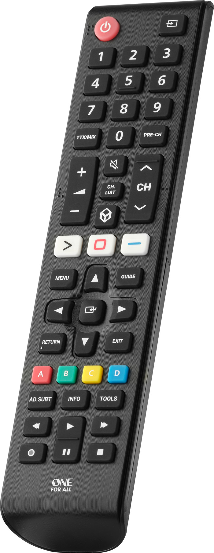 One For All URC4910 Samsung Afstandsbediening rechterkant