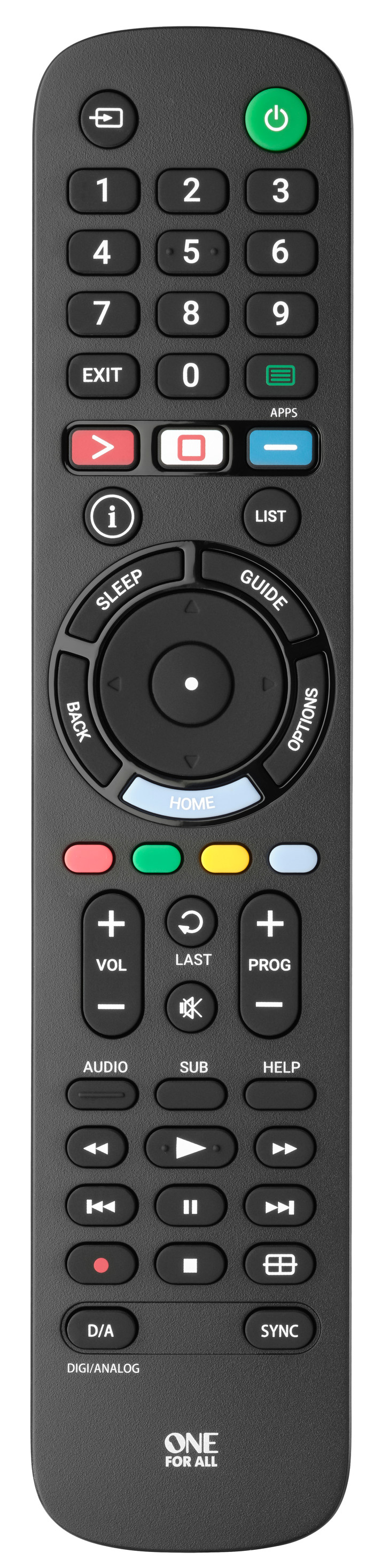 One for All URC4912 Sony Remote Main Image