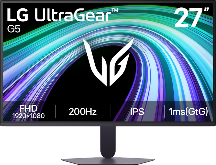 LG UltraGear 27G523B-B voorkant