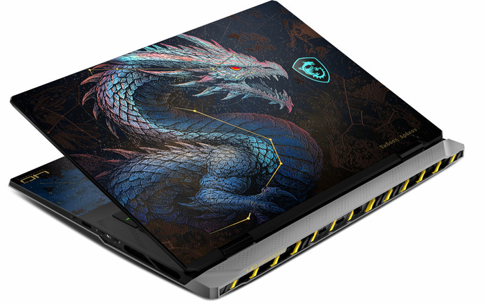 MSI Titan 18 HX Dragon Edition Draco Epic A2WJ-1262NL bovenkant
