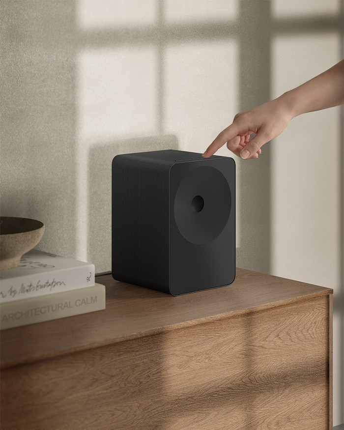 Samsung Music Studio 7 Zwart product in gebruik