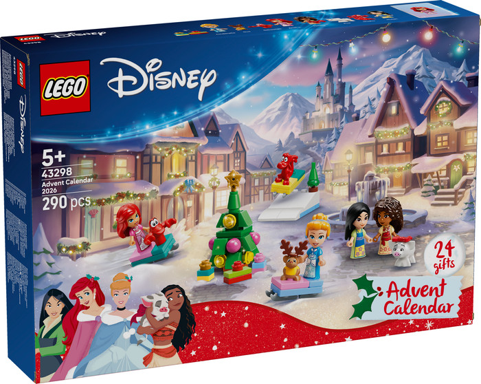 LEGO Disney Adventskalender 2026 43298 verpakking