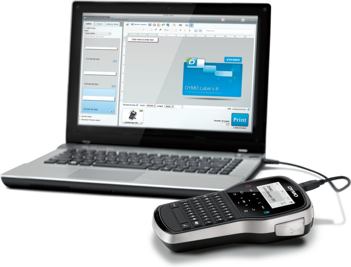 DYMO LabelManager 280 Labelmaker product in gebruik