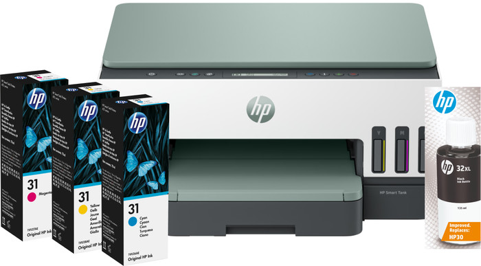 HP Smart Tank 7007 + Extra 1 Set Ink Bottles Main Image