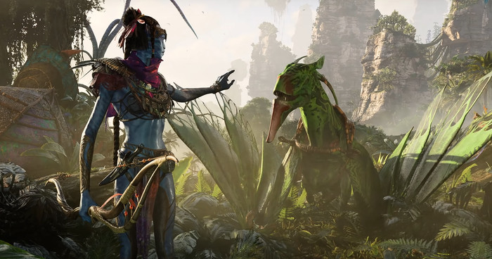 Avatar: Frontiers of Pandora PS5 product in gebruik