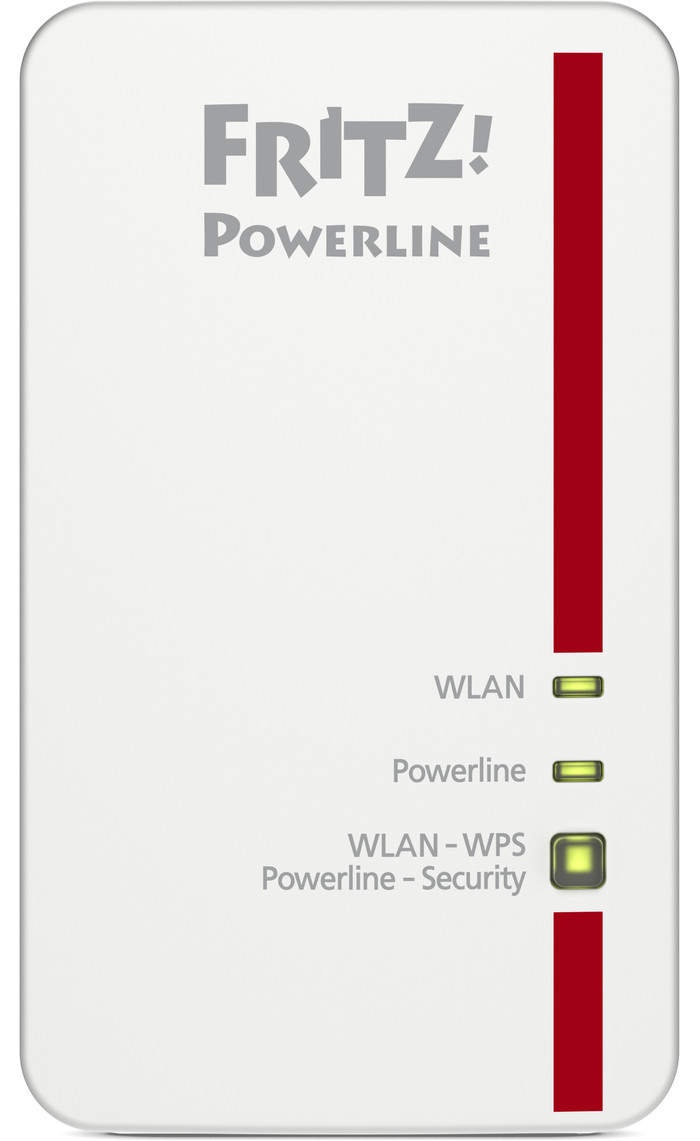 FRITZ! Powerline 1240E WLAN Set vorne