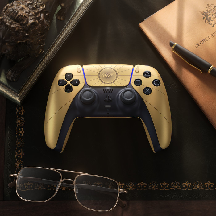 Sony PlayStation 5 DualSense Wireless Controller 007 First Light Limited Edition visual supplier