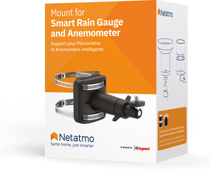 Netatmo Wandbeugel voor Regen- en Windmeter null