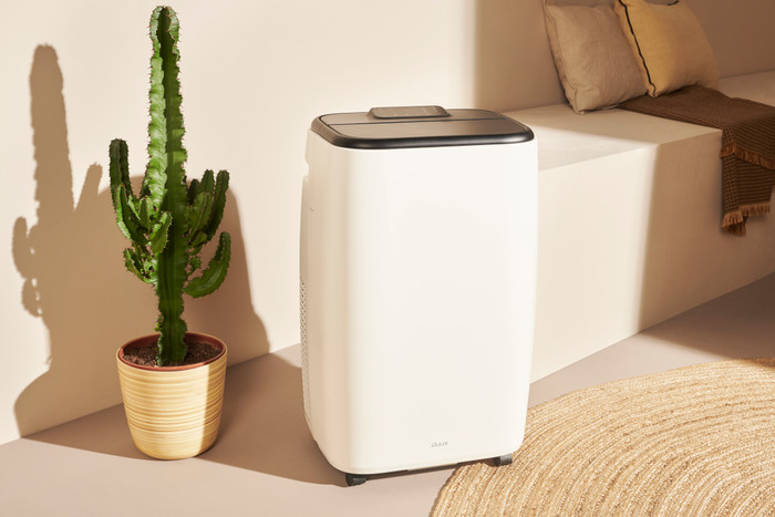 Duux North Smart 14K BTU/h Wit product in gebruik