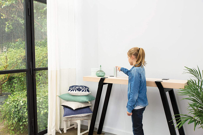 Netatmo Slim Weerstation + Extra Binnenmodule product in gebruik