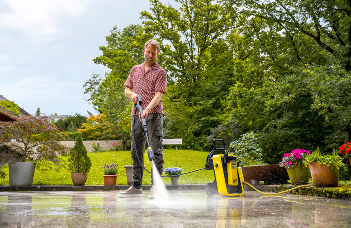 Karcher K5 Comfort Premium product in gebruik