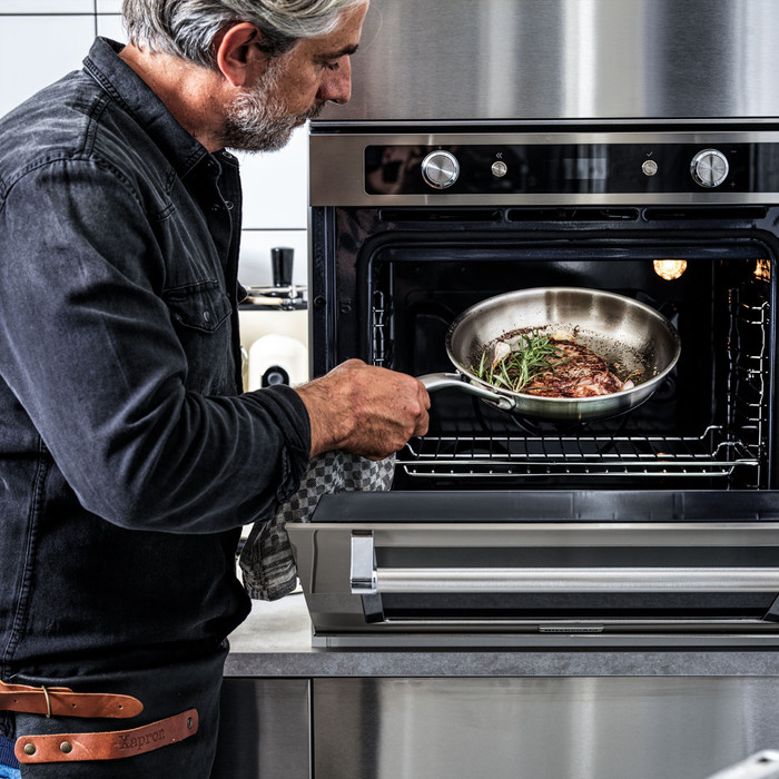 KitchenAid Multiply Pannenset 4-delig product in gebruik
