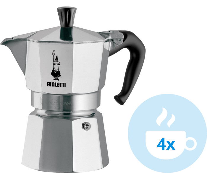 Bialetti Moka Express 4 kopjes Main Image
