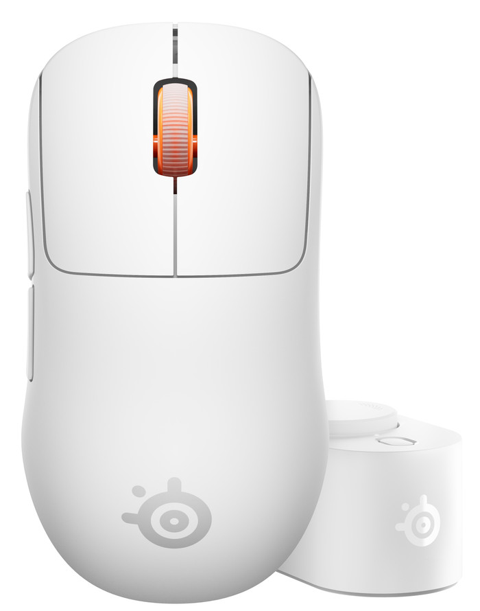 SteelSeries Sensei Pro WL Mini Draadloze Gaming Muis Wit Main Image