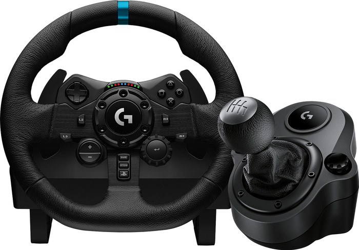 Logitech G923 TRUEFORCE PlayStation & PC + Driving Force Shifter Main Image