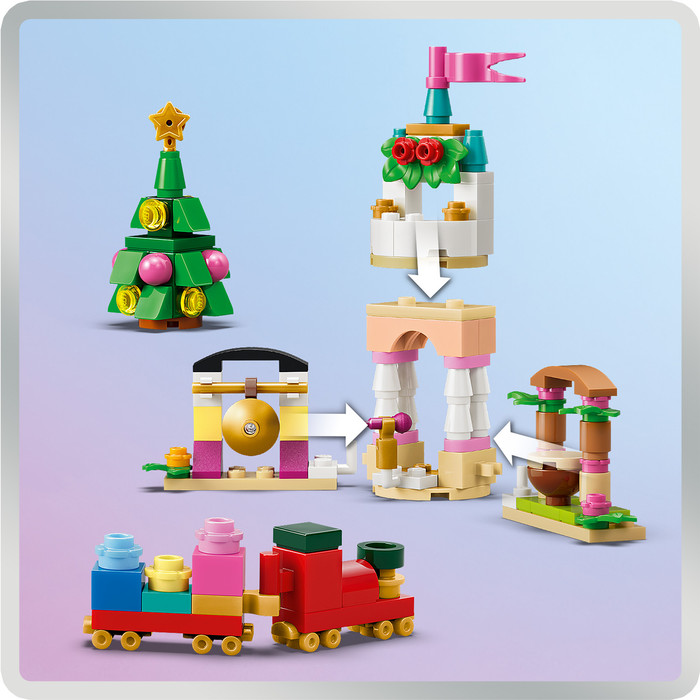 LEGO Disney Adventskalender 2026 43298 product in gebruik