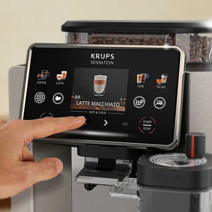 Krups Sensation Elite EA917E detail