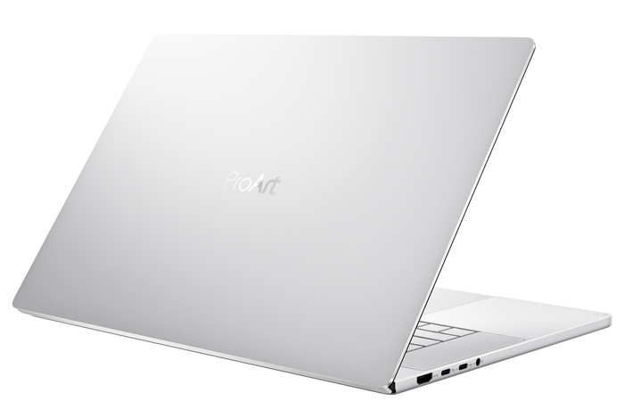 ASUS ProArt P16 OLED NVIDIA RTX Spark N1X H7607BA-SE181X QWERTY achterkant