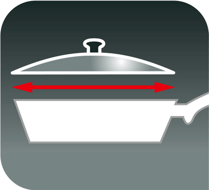 Tefal Glass Lid 28cm visual supplier