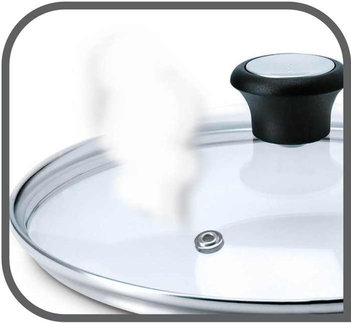 Tefal Glass Lid 28cm detail