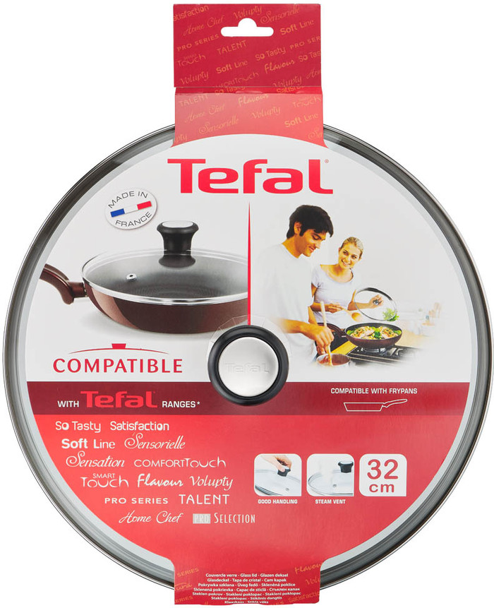 Tefal Glass Lid 28cm packaging