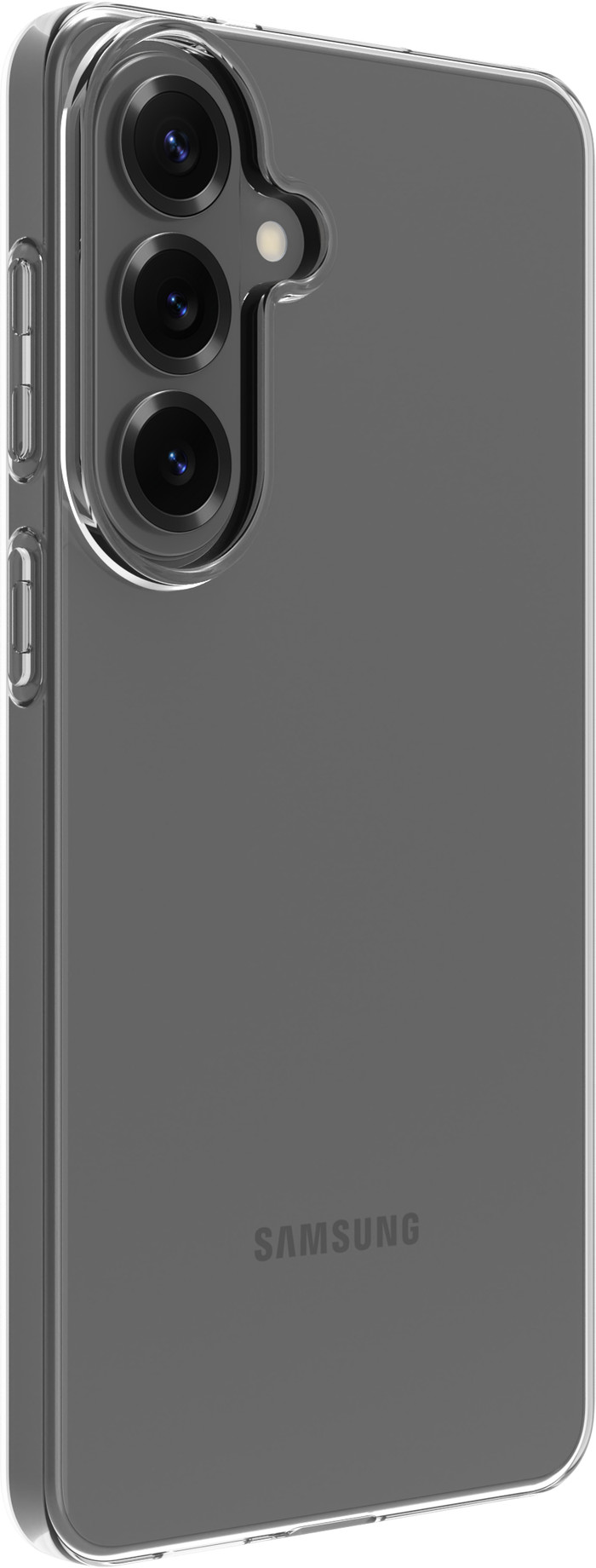 BlueBuilt Samsung Galaxy S26 Plus Back Cover Transparent right side