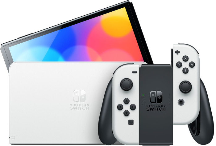 Nintendo Switch OLED Weiß Main Image