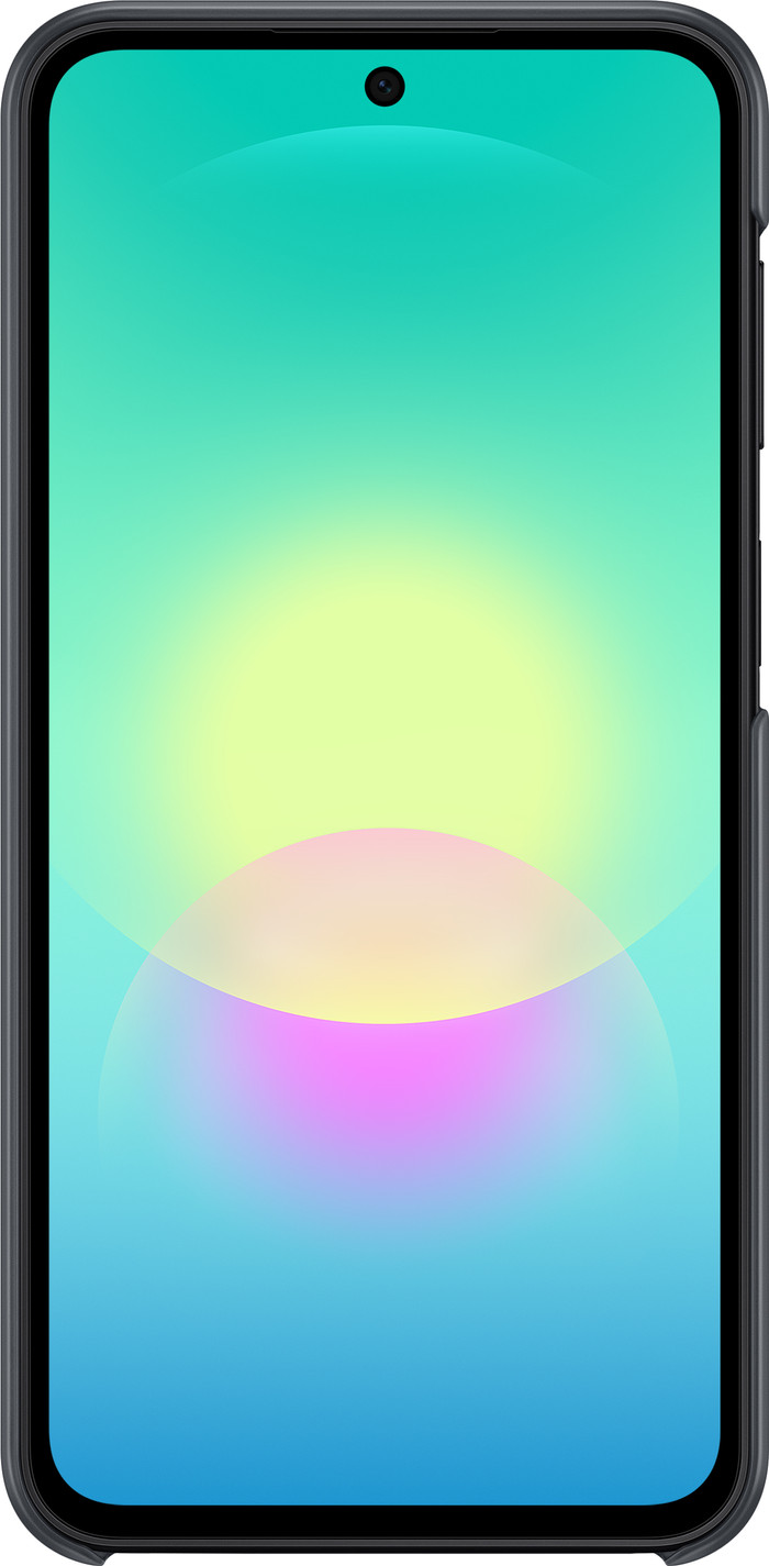 Samsung Galaxy A27 Card Slot Back Cover Zwart voorkant