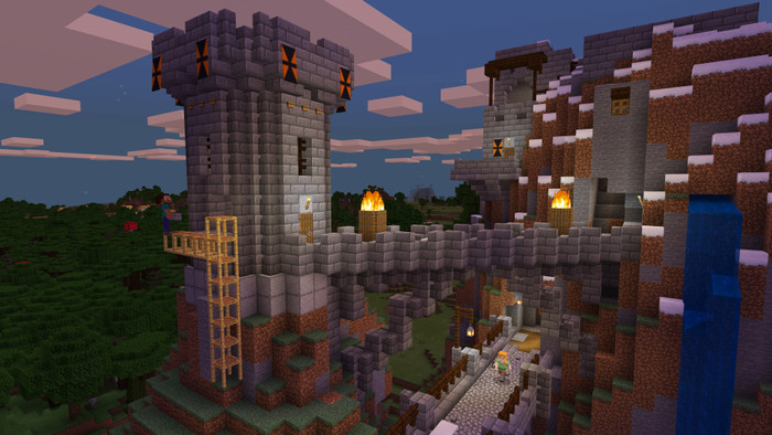Minecraft PS5 product in gebruik